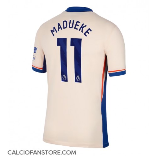 Maglia Calcio Chelsea Noni Madueke #11 Seconda Divisa 2024-25 Manica Corta